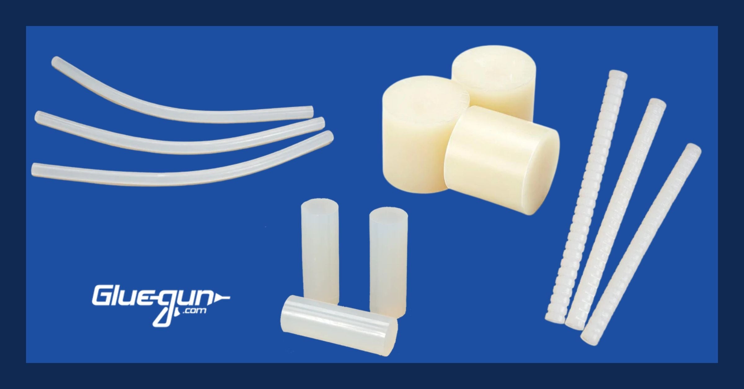 A Complete Guide to Glue Gun Stick Sizes \u0026 Compatible Glue Guns, image size:2400x1256