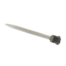 Infinity Bond MBH 05-16T static mixer with twist-and-lock inlet and stepped tip, featuring 16 elements for 1:1 and 2:1 adhesives in 50ml B-System or S-System cartridges.
