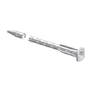 Single Sulzer MAH 0517-0413T static mixer nozzle with 30 elements, A System connection, stepped tip