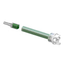 Single Sulzer MFQ 05-24L static mixer nozzle with 24 elements, F System connection, slip luer