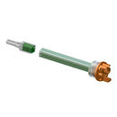 Single Sulzer MFQX 05-16L static mixer nozzle with 16 elements, F System connection, slip luer