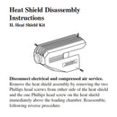 3M Polygun PG II heat shield cover replacement