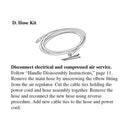 3M 9220 PG II air hose replacement repair kit
