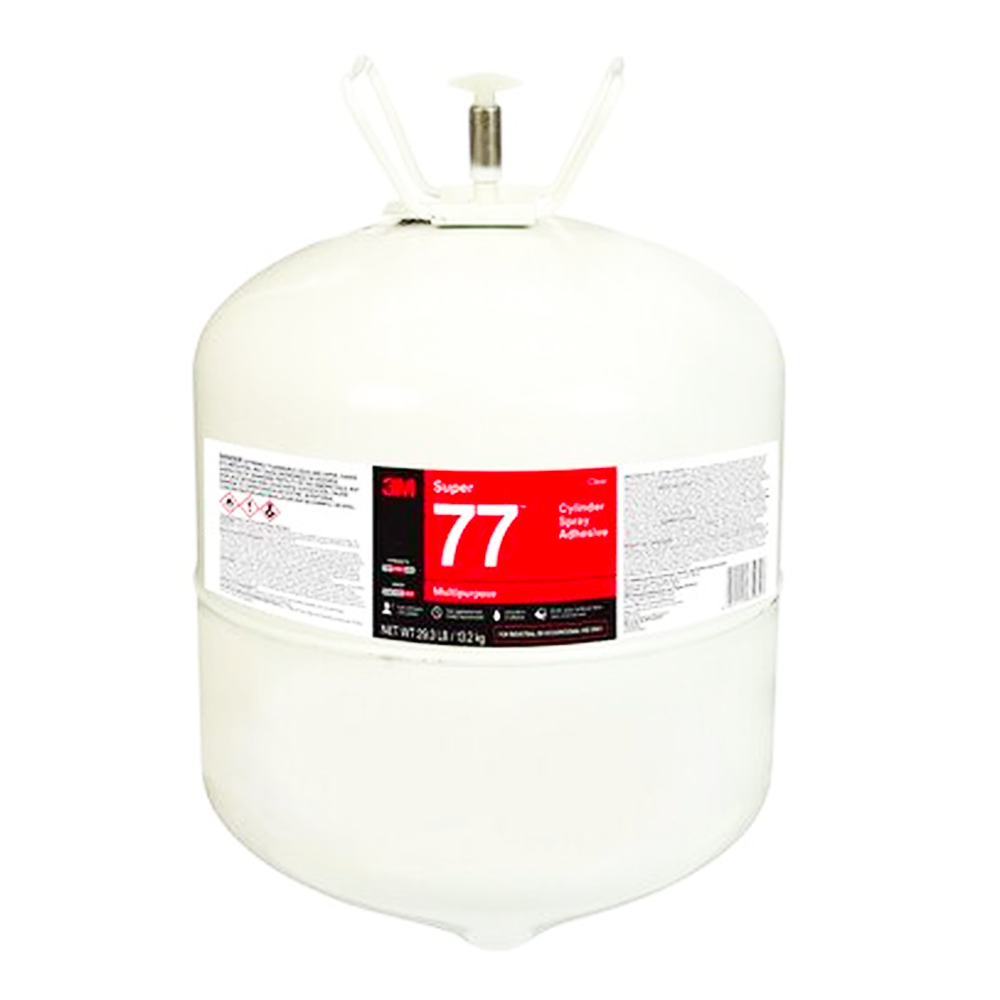 29.3 lb Super 77 Cylinder Spray Adhesive - Translucent