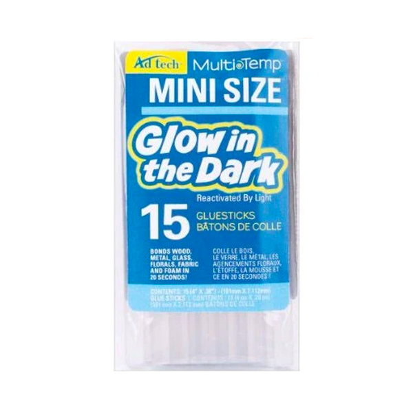 Glow In The Dark Mini Glue Sticks by Ad Tech