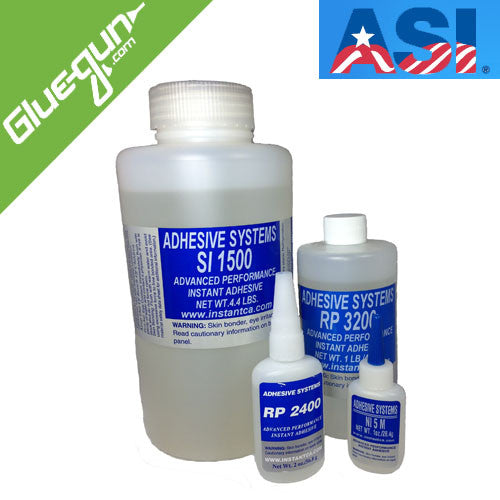 ASI RP Series Rubber and Plastic Cyanoacrylate Super Glue