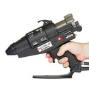 TEC 6300 pneumatic spray glue gun in use
