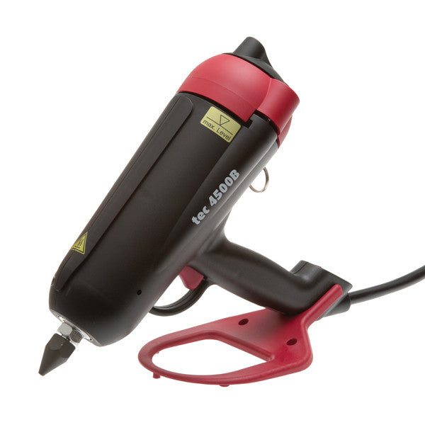 Hot melt outlet spray gun