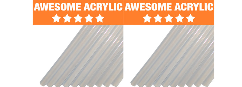 Acrylic hot glue stick blog