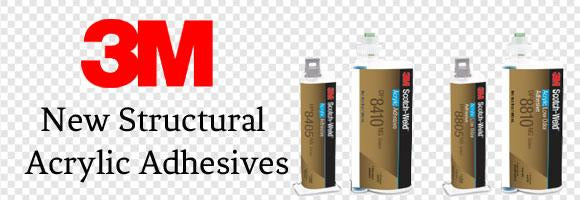 3M New Structural Acrylic Adhesives