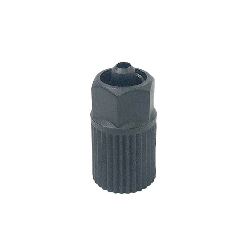 Black luer lock adapter for Sulzer mixing nozzles