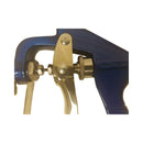 Close-up of Infinity Bond 23L-B18 Adjustable Canister Spray Gun Trigger and Fittings