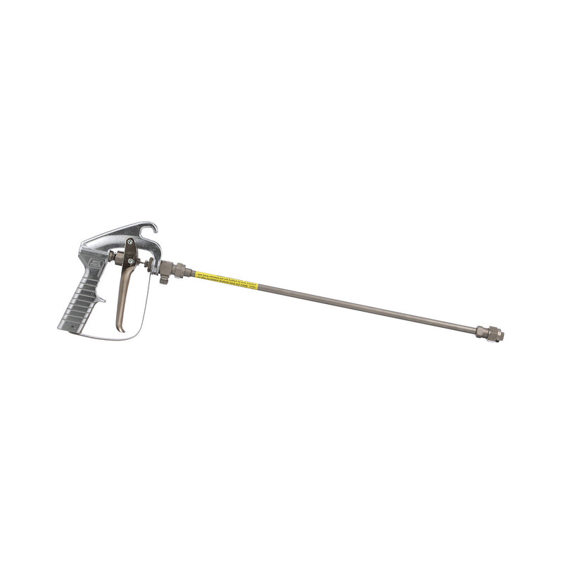 3M Cylinder Adhesive Applicator with 18-inch extension, metal spray gun with standard output and 9501 spray tip.