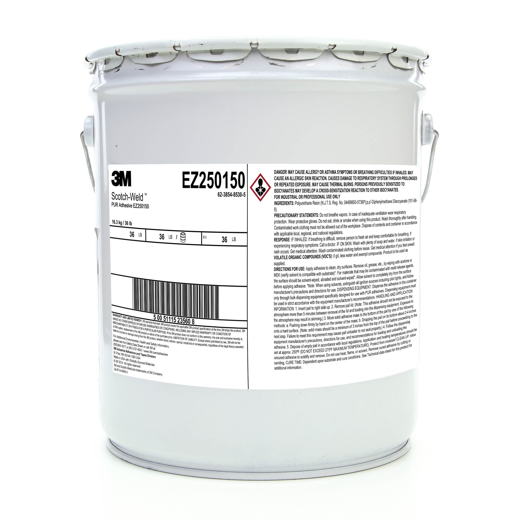 業務用逆浸透膜M-T2540RXE-DRY 3M EZ250150 - Polyurethane PUR Hot Melt Adhesive
