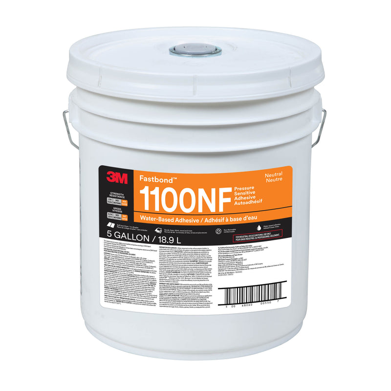 3M Fastbond 1100NF Foam Adhesive 5 Gallon Pail – Pressure Sensitive Spray Adhesive