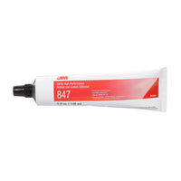 3M 847 Rubber and Gasket Adhesive in 5 oz aluminum squeeze tube, labeled for brown color and high strength bonding