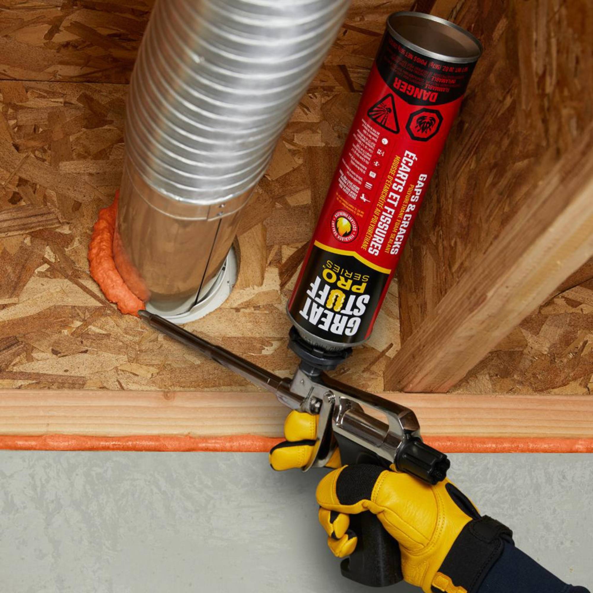 Great Stuff Pro Gaps and Cracks Spray Foam