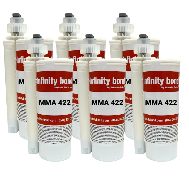 Infinity Bond MMA 422 Slow Set High Strength Methacrylate Adhesive