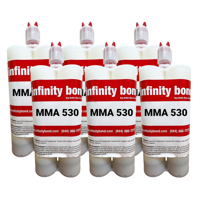 MMA 530 Very Long Open Time Methacrylate Adhesive