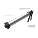 COX PowerFlow Combi 600 dispenser with labeled barrel, pressure relief device, and aluminum handle