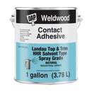 DAP Weldwood Landau Top & Trim HHR Spray Contact Adhesive – 1 Gallon Can for Industrial Upholstery Applications