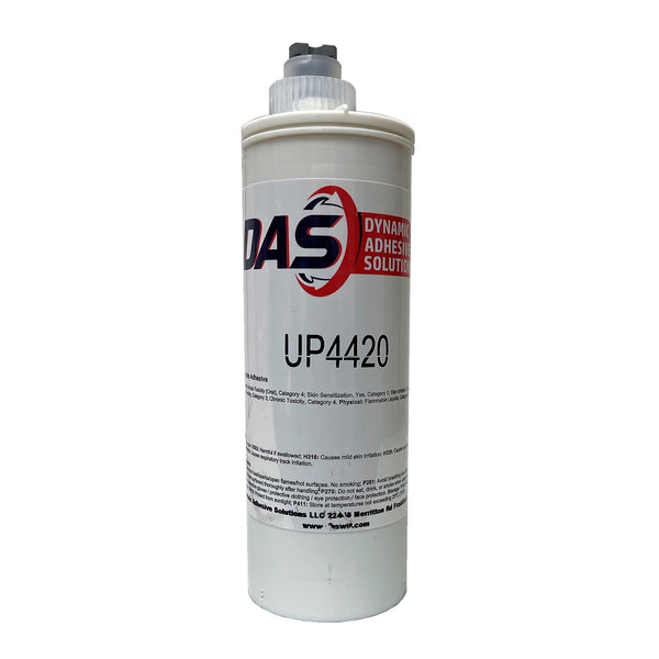 490ml cartridge of Dynamic Adhesives UP4420GB MMA adhesive for metal and composite bonding