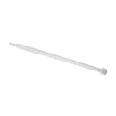 Infinity Bond 160-632 static mixer with bell inlet and slip luer tip, featuring 24 elements for 1:1 and 2:1 adhesives in 200, 400, or 600ml cartridges or meter mix systems.