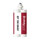 400 ml Cartridge of Infinity Bond EP 190 Gray – Extended cure epoxy, 1:1 ratio, adhesive for glass, ceramics, and composites