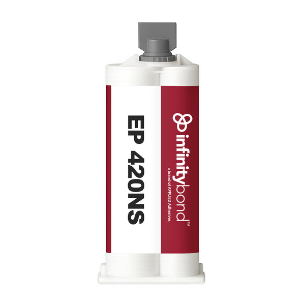 Non-sag epoxy adhesive – EP 420NS 50 ml A-System Cartridge, 2:1 mix, 2 hr fixture time, bonds ceramics and concrete