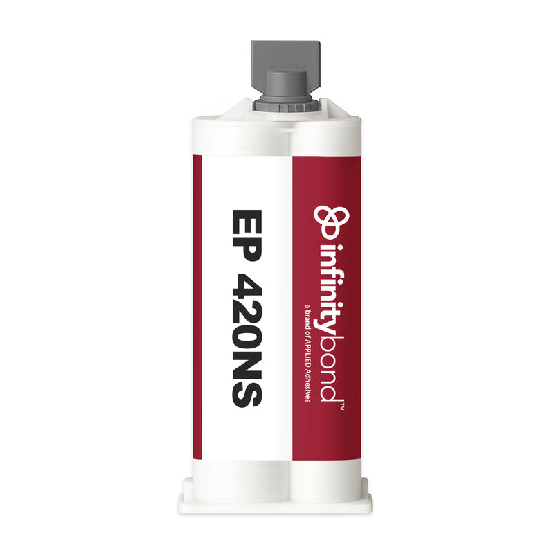 Non-sag epoxy adhesive – EP 420NS 50 ml A-System Cartridge, 2:1 mix, 2 hr fixture time, bonds ceramics and concrete
