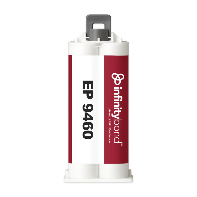 50 ml B-System Cartridge of Infinity Bond EP 9460 – Semi-rigid gray epoxy, 1:1 ratio, non-sag, 40–60 min work time