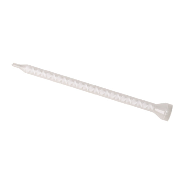 Infinity Bond MCH 06-24SL static mixer nozzle with bell inlet and slip luer tip, featuring 24 mixing elements for 50ml cartridge adhesives.