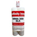 MMA 300 Black 400ml Adhesive Cartridge – High Strength Bonding