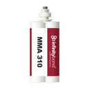 Infinity Bond MMA 310 400 ml C-System Cartridge – 1:1 medium-set adhesive, 8–12 min work time for metals and plastics