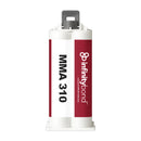 Medium-set 1:1 methacrylate adhesive – Infinity Bond MMA 310 50 ml B-System Cartridge for metals and plastics