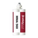 Long open time adhesive, 50–65 min – MMA 560 400 ml C-System Cartridge, bonds fiberglass and metals with minimal prep