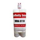 Single 400ml cartridge of MMA 8110 adhesive
