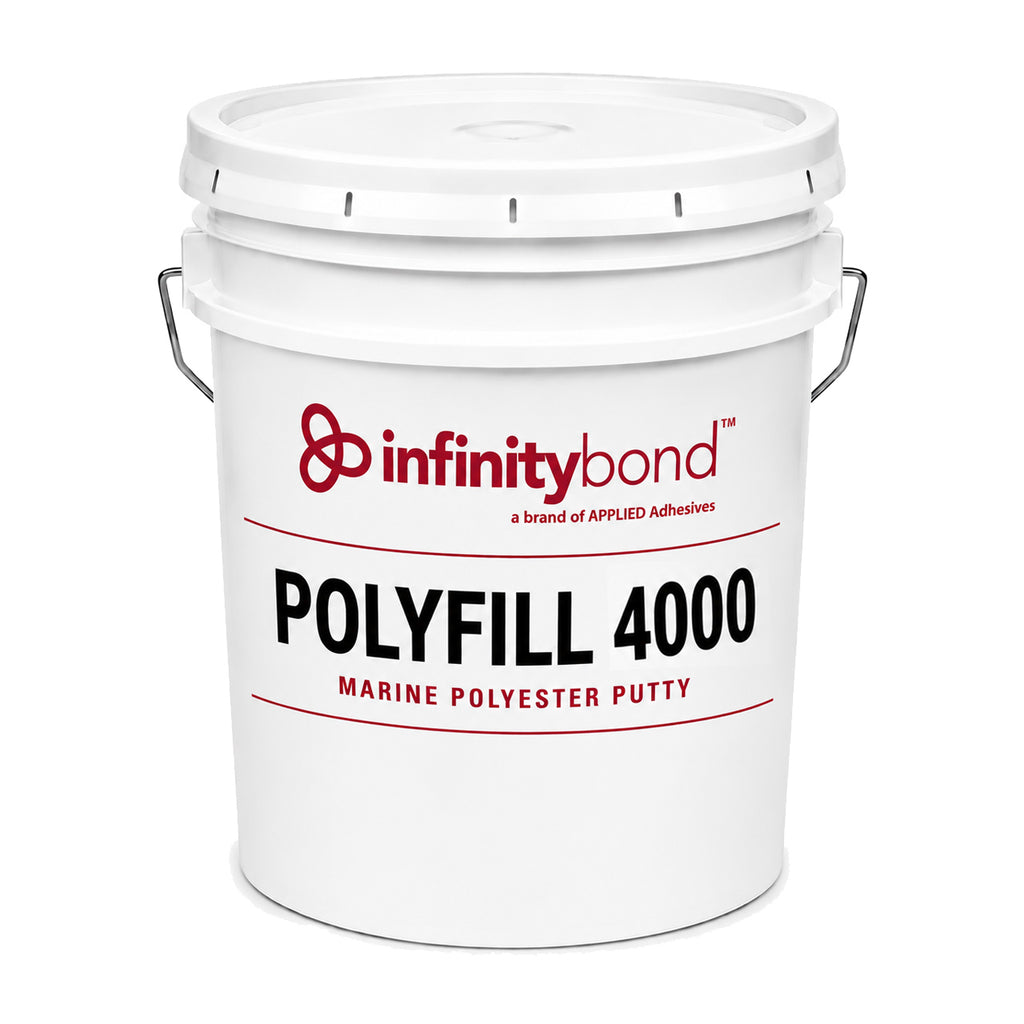Polyform Putty Infinity Bond POLYFILL 4000 Ultra Lightweight Marine Polyester Putty