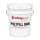 Premium marine putty for boat bonding, filling, and structural marine assembly applications in 5-gallon pail
