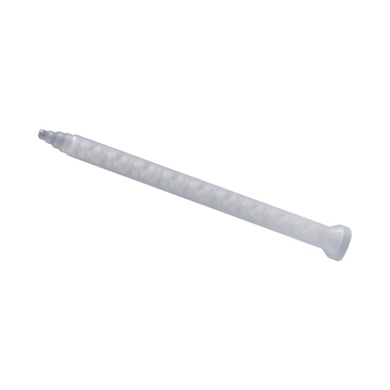 Single Nordson 7700932 static mixer nozzle with 40 elements, C System connection, stepped tip