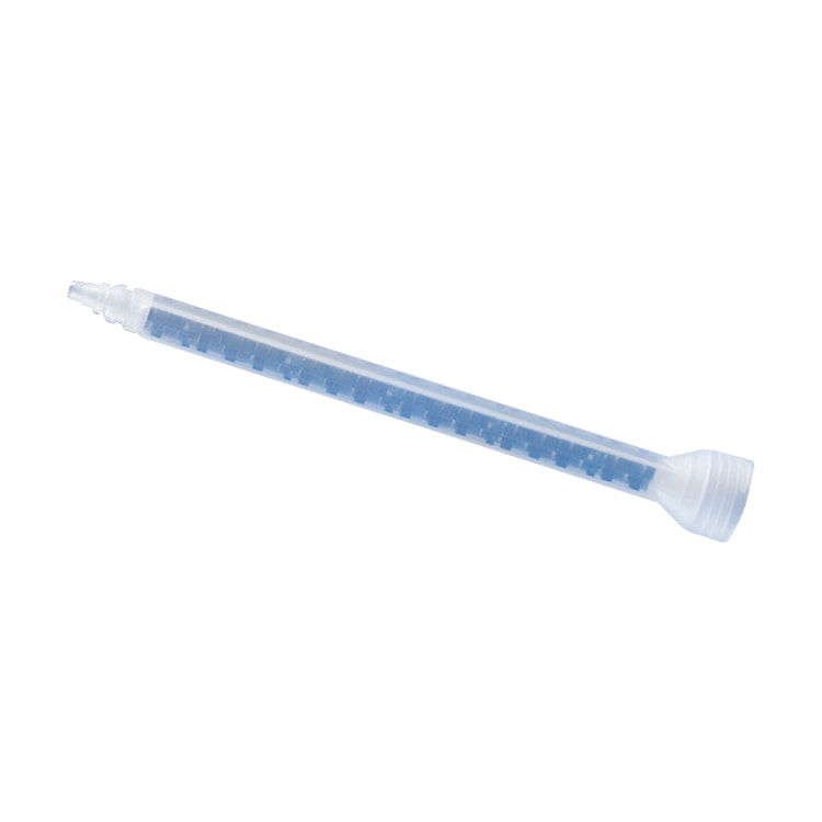Single Nordson 7361707 static mixer nozzle with 41 elements, C System connection, stepped tip