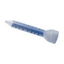 Single Nordson 7361689 static mixer nozzle with 17 elements, C System connection, stepped tip