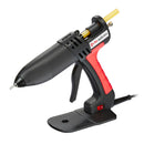 Power Adhesives Tec 806 industrial hot glue gun with high output melt rate, ergonomic handle, and removable base stand