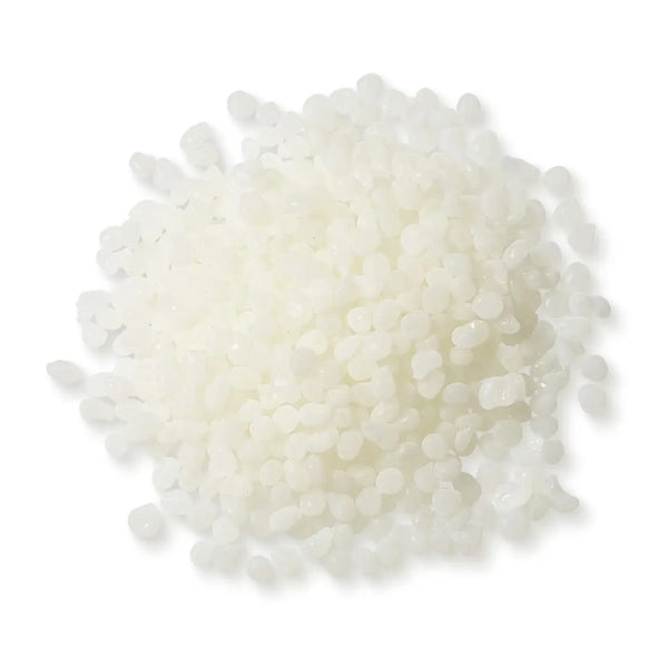 Power Adhesives Tecbond 355B metallocene-based hot melt pellets for packaging and sealing applications.