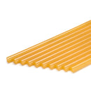 Tecbond 5 series hot melt adhesive sticks shown as amber 1/2" (12mm) rods.
