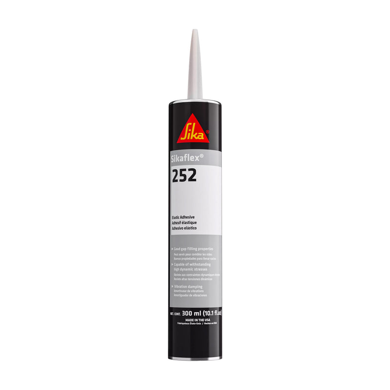 10 oz Cartridge of Sika Sikaflex 252 Elastic Adhesive for Vehicle Assembly Bonding