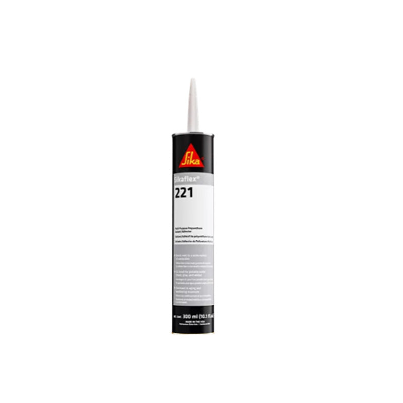 Sikaflex 221 White Polyurethane Adhesive Cartridge