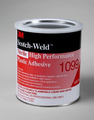 3M Nitrile High Performance Plastic Adhesive 1099 1 Gallon Can