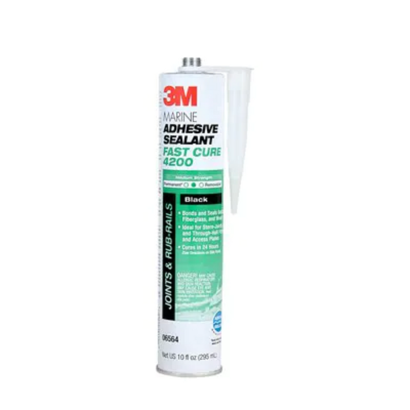 3M 4200FC Fast Cure Marine Adhesive Sealant - Black