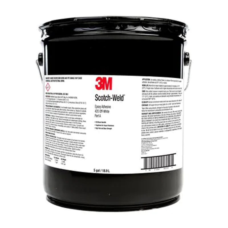 3M™ Scotch-Weld™ Epoxy Adhesive 420, Black, Part A, 5 Gallon Drum (Pail)